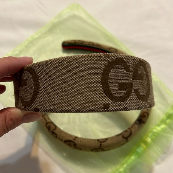 Padded Gucci headband - handmade using original fabric - Picture 2 of 5